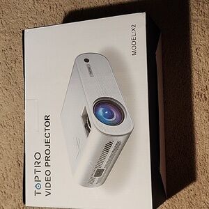 TopTro white video projector